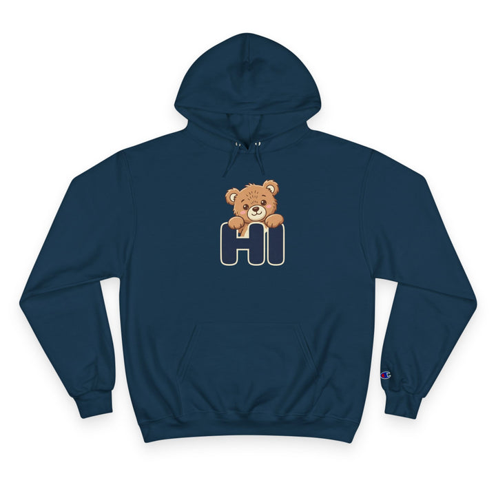 Hi Teddy Bear Unisex Graphic Hoodie
