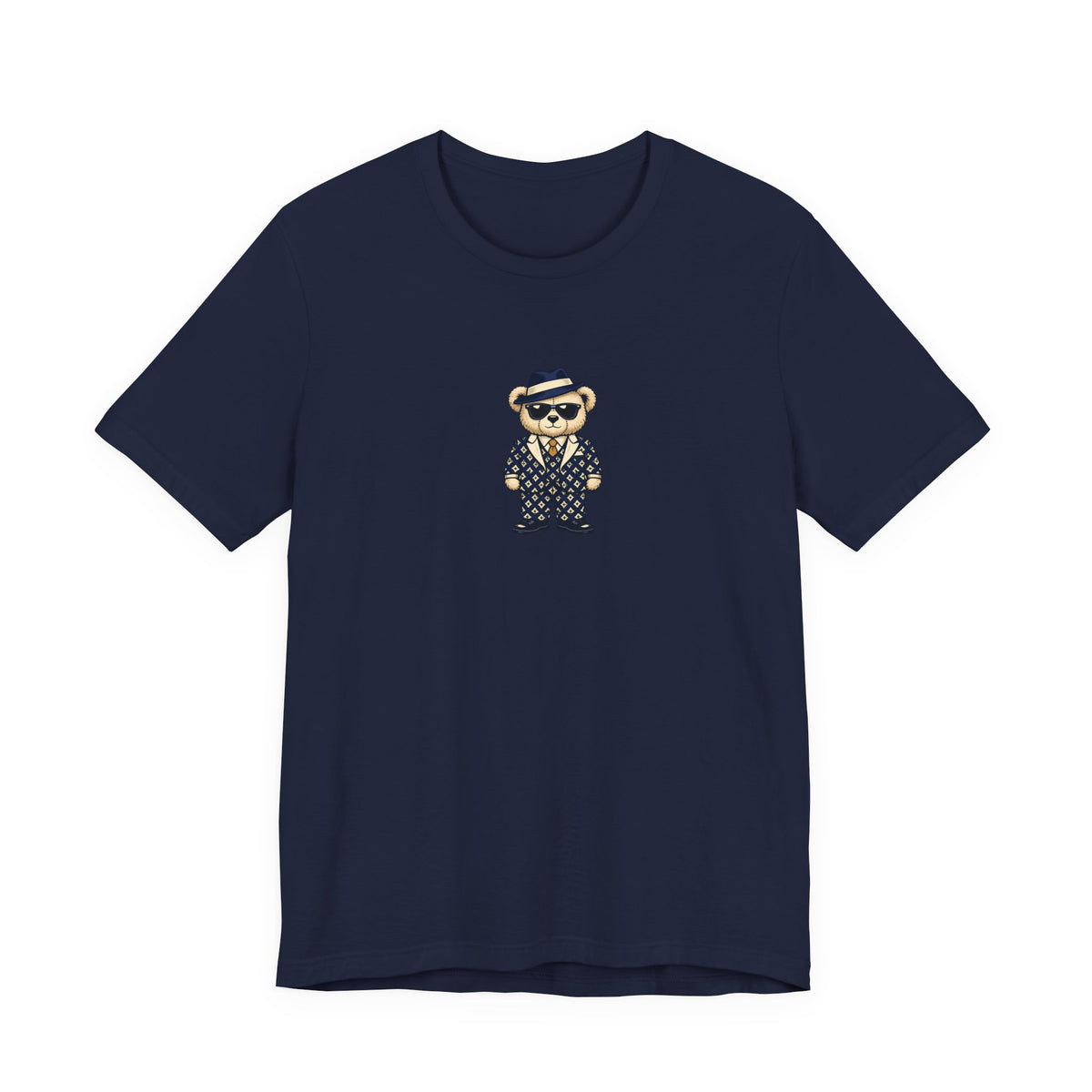 Suited Teddy Bear Unisex Graphic T-Shirt