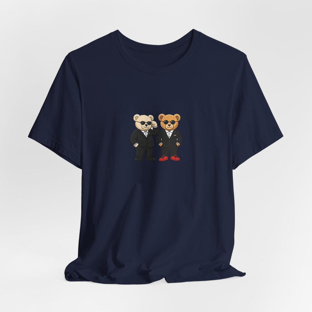 Smart Suit Bear Duo Unisex Graphic T-Shirt