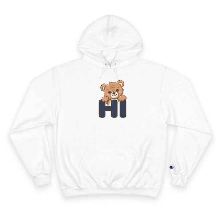 Hi Teddy Bear Unisex Graphic Hoodie