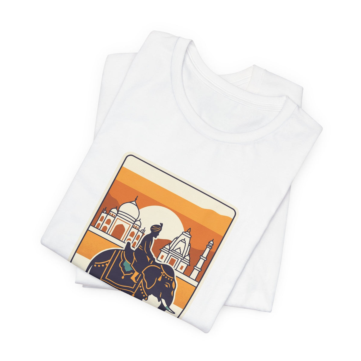 Indian Elephant Travel Unisex Graphic T-Shirt