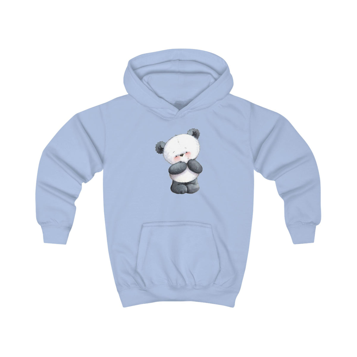 Shy Panda Kids' Graphic Hoodie