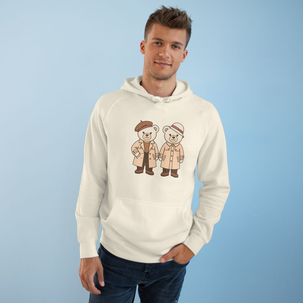 Explorer Teddy Bears Unisex Graphic Hoodie