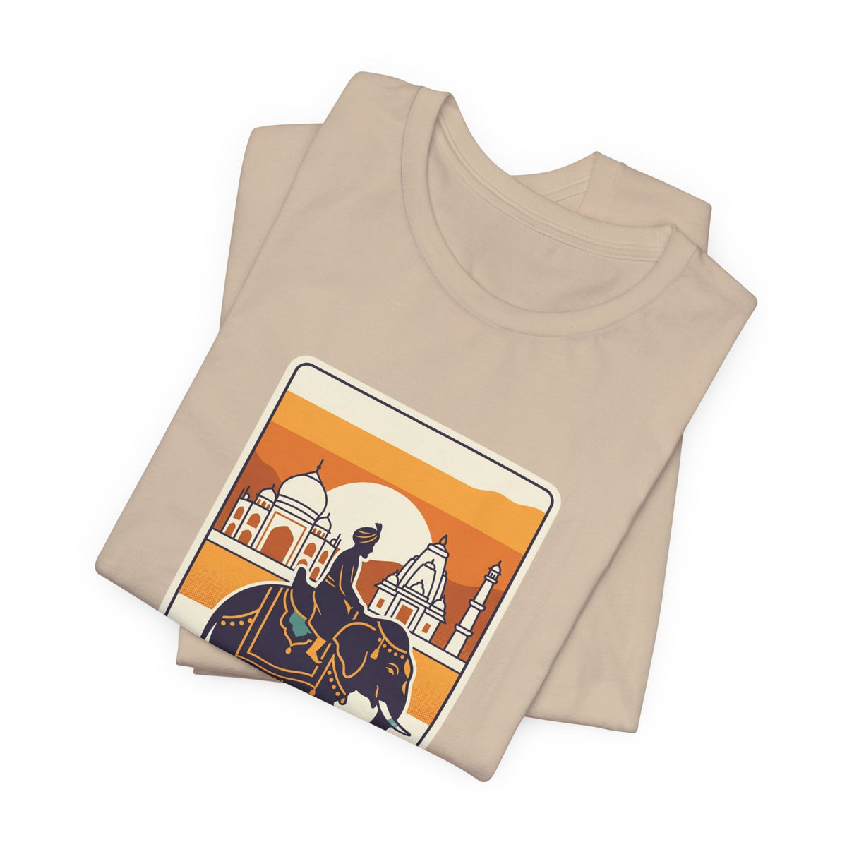 Indian Elephant Travel Unisex Graphic T-Shirt