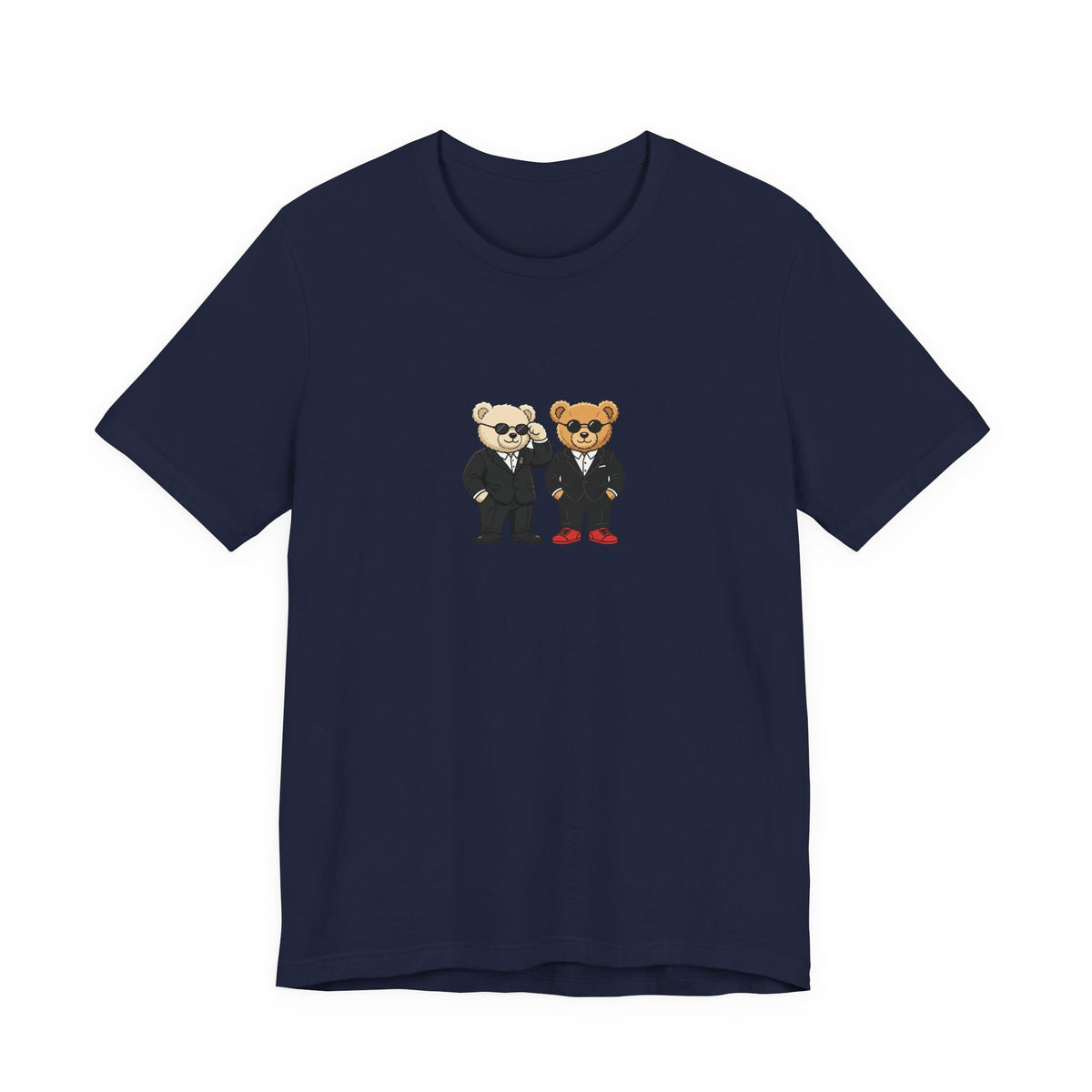 Smart Suit Bear Duo Unisex Graphic T-Shirt
