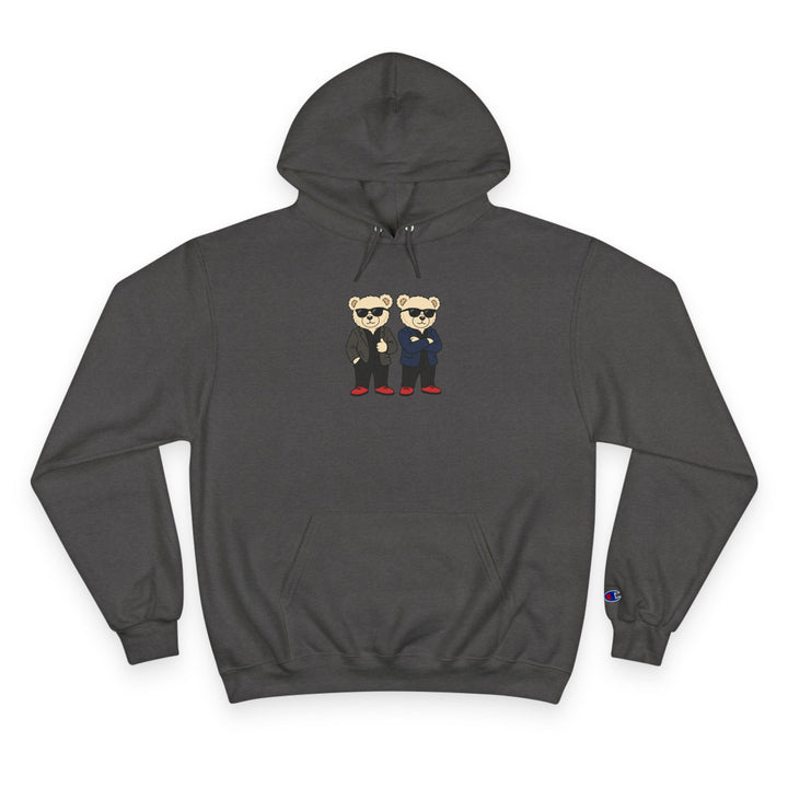 Sunglasses Bear Duo Unisex Graphic Hoodie