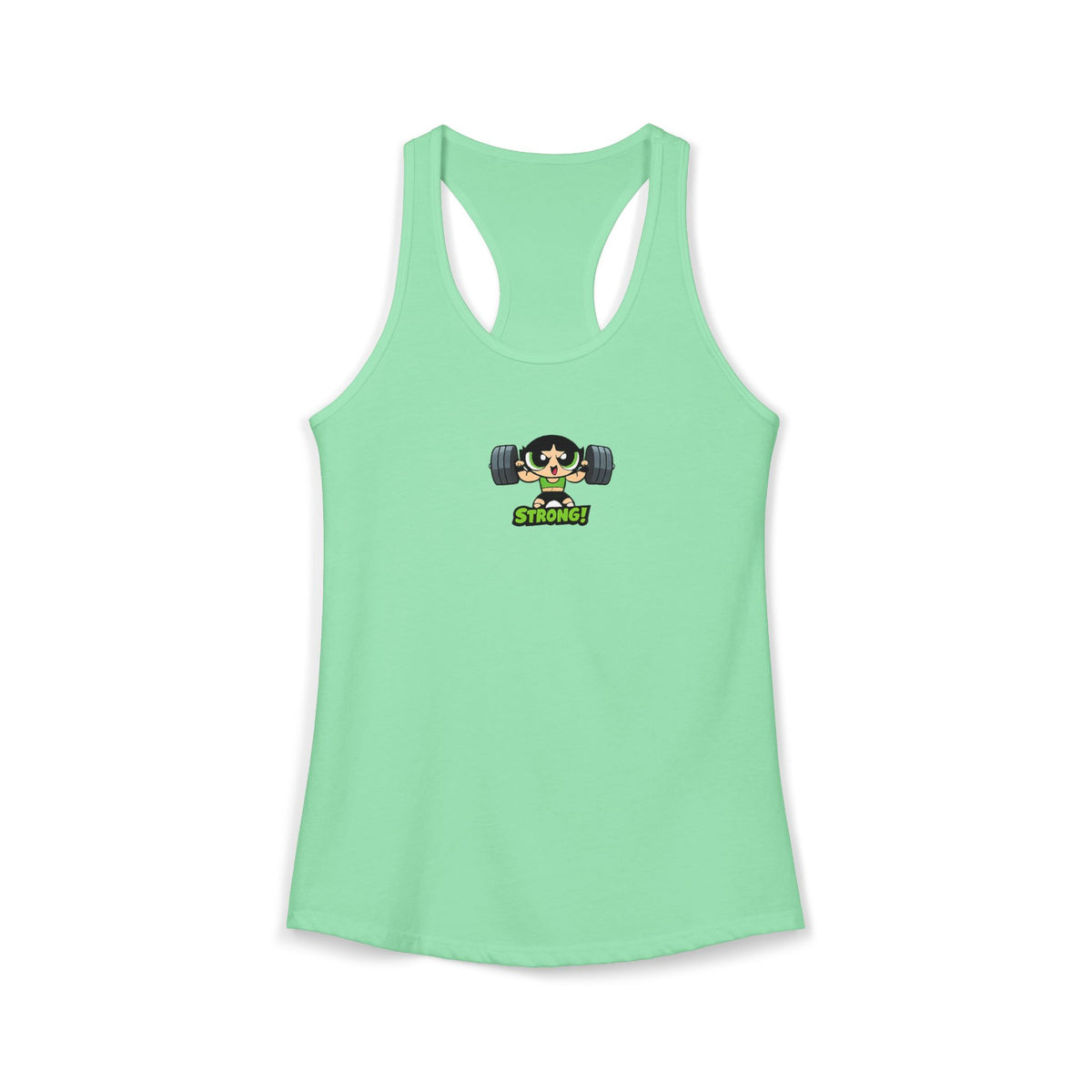 Strong Mode Women's Graphic Racerback Tank