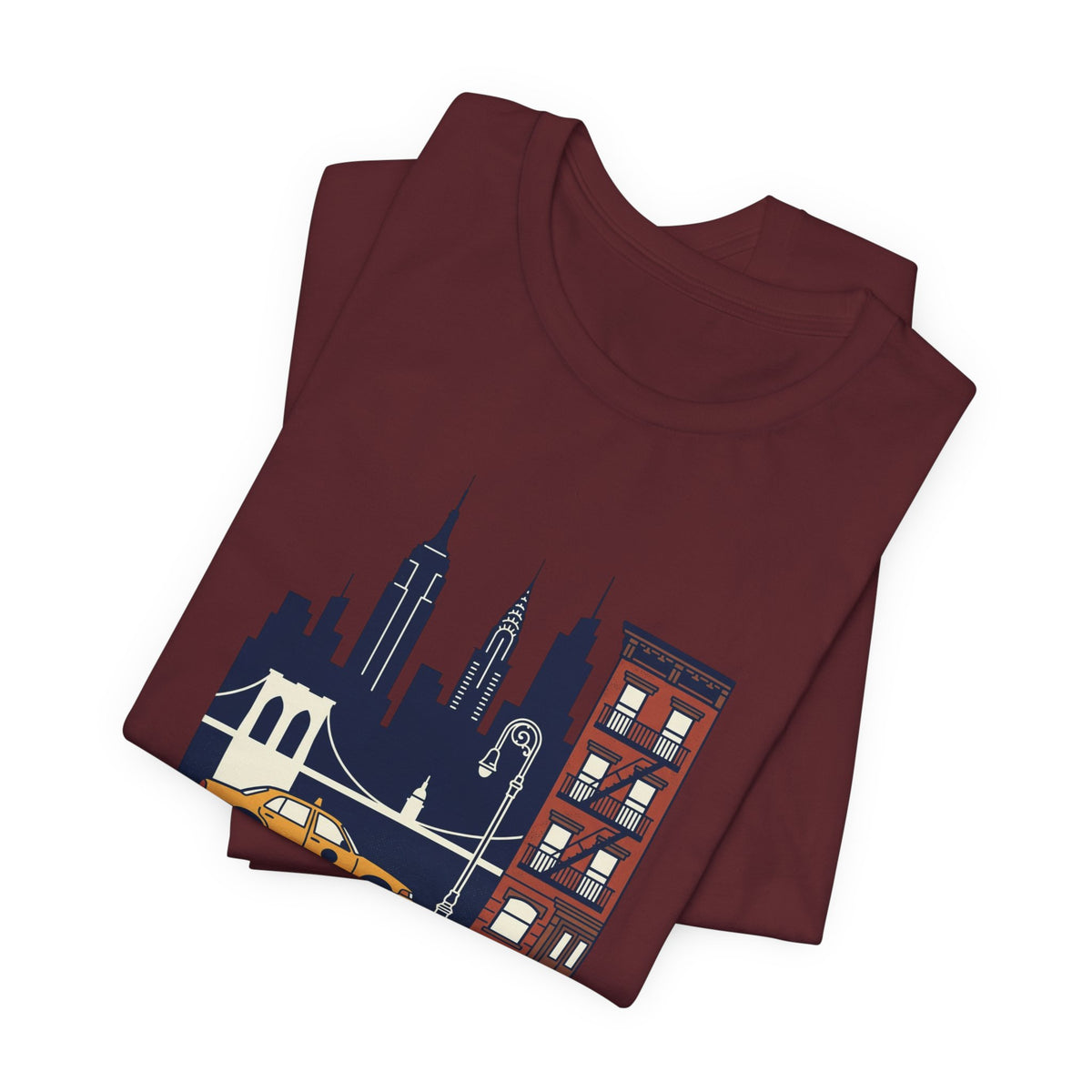 New York Skyline Unisex Graphic T-Shirt