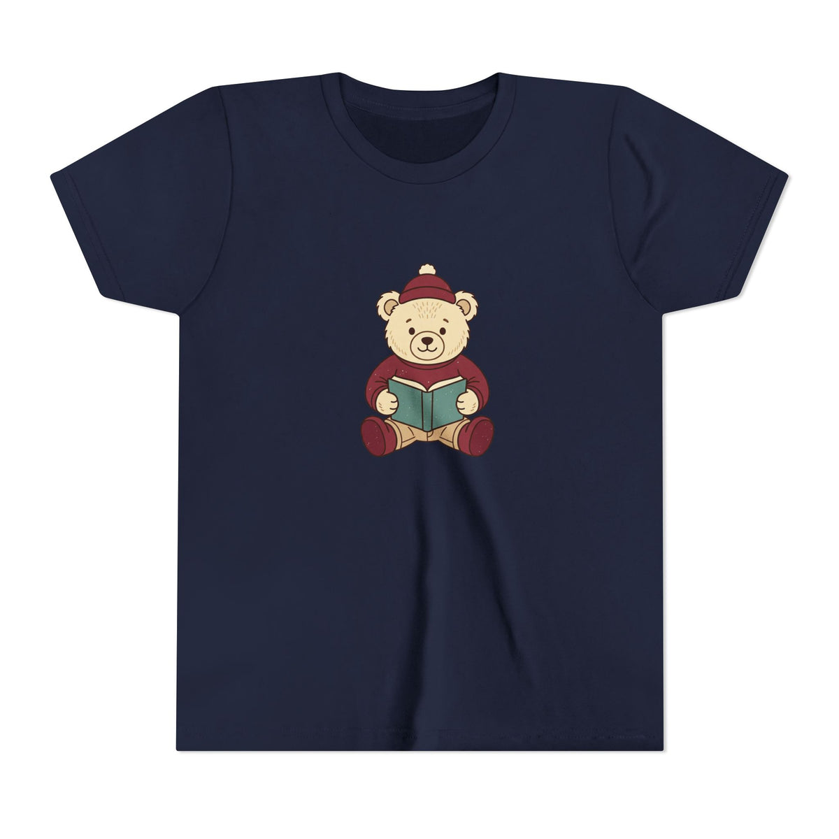 Reading Teddy Bear Kids' Graphic T-Shirt