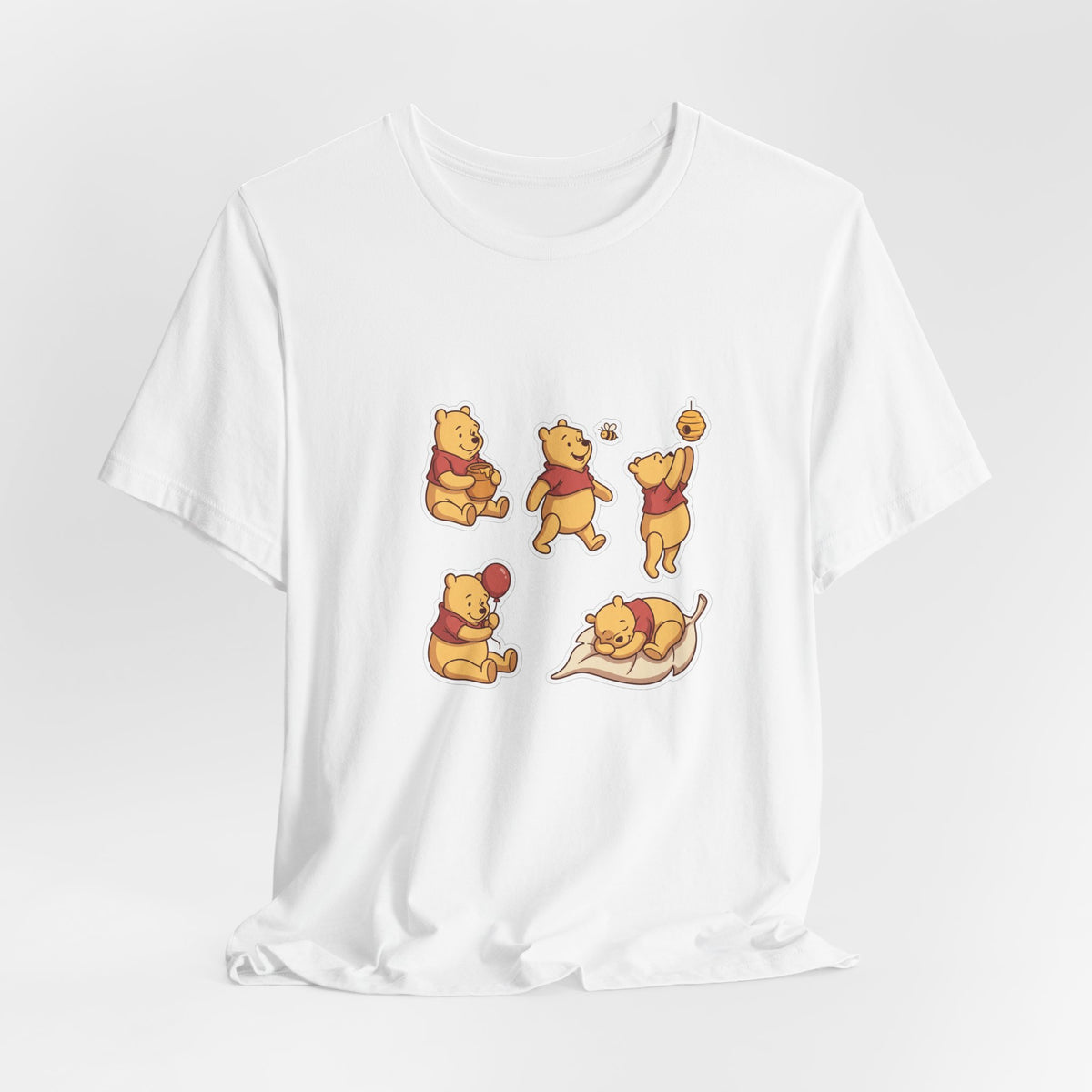 Playful Honey Bear Unisex Graphic T-Shirt