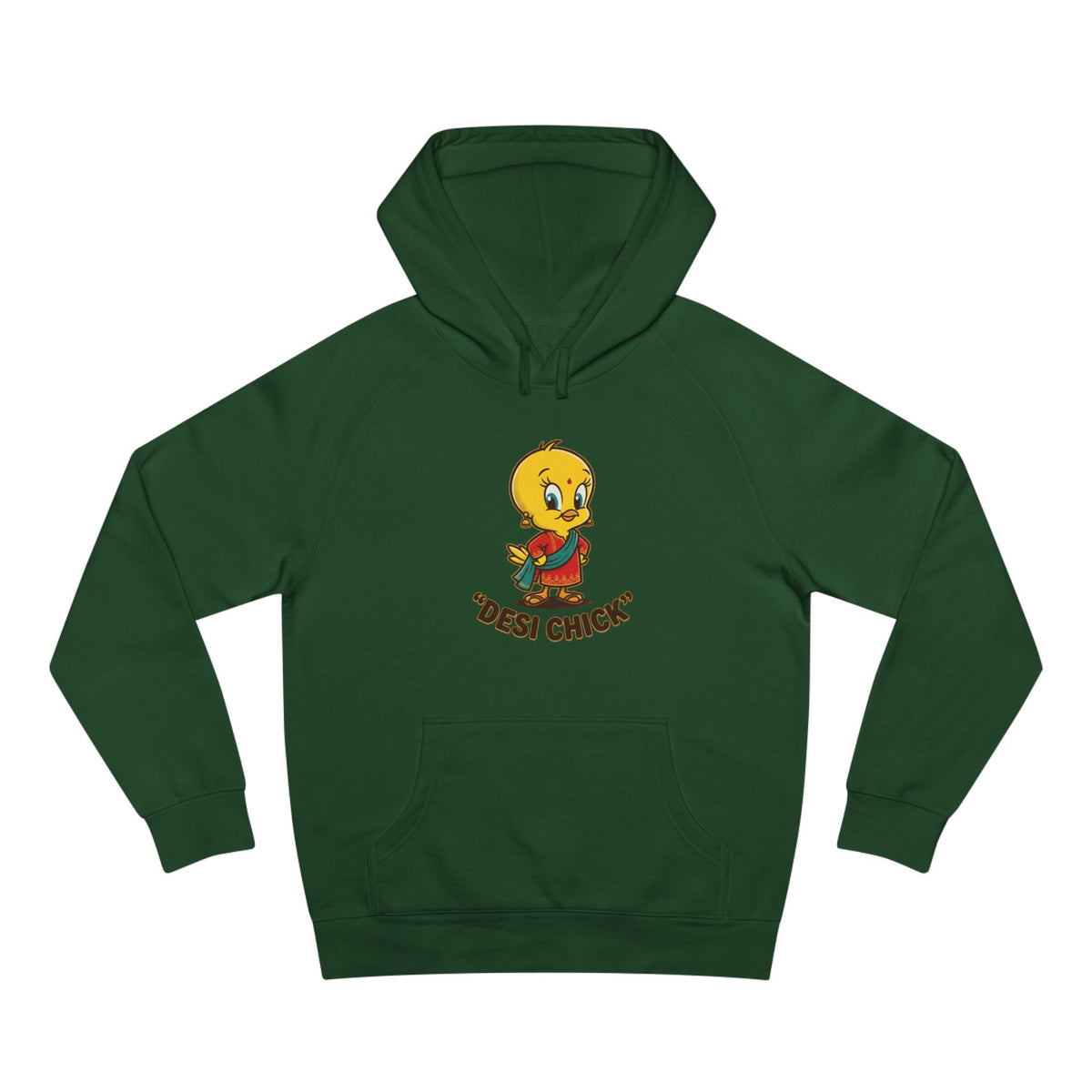 Desi Chick Cartoon Unisex Graphic Hoodie
