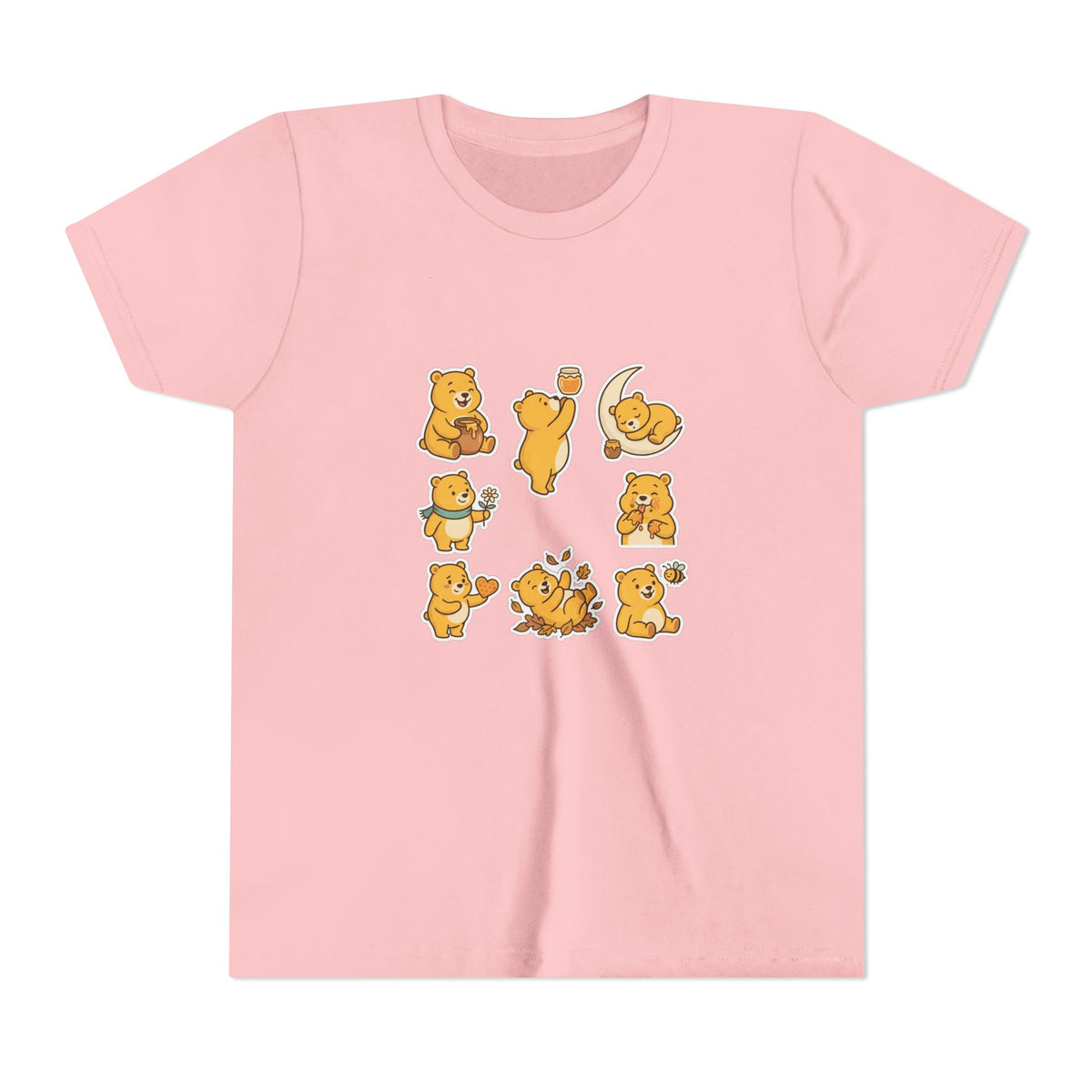 Honey Bear Adventures Kids' Graphic T-Shirt
