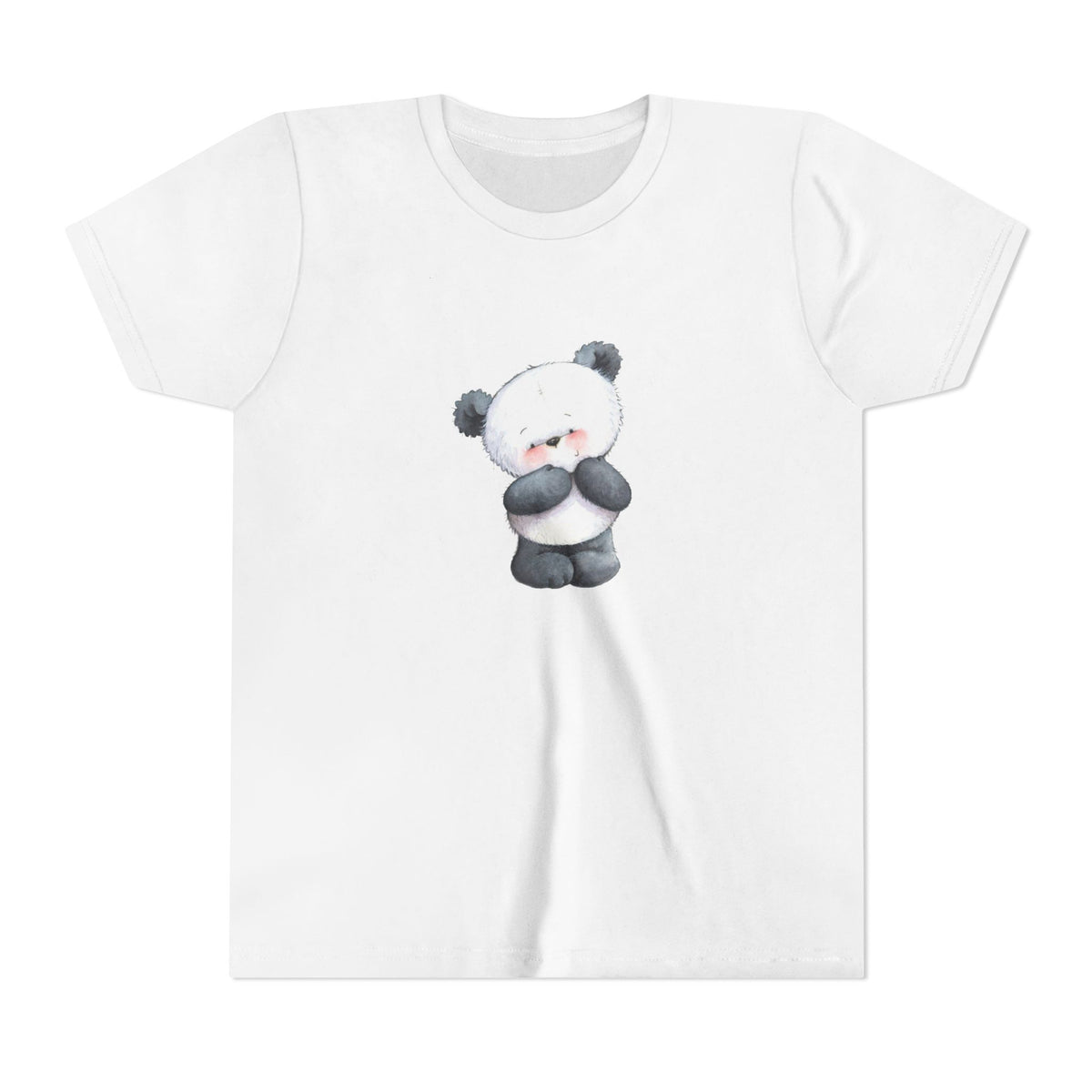 Shy Panda Kids' Graphic T-Shirt