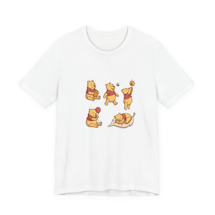 Playful Honey Bear Unisex Graphic T-Shirt