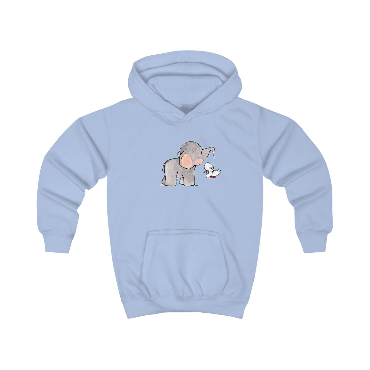 Elephant and Tiny Friend Kids' Graphic Hoodie