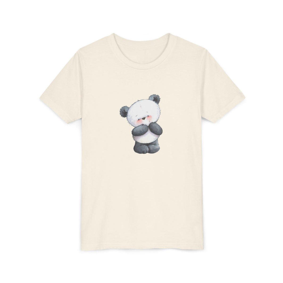 Shy Panda Kids' Graphic T-Shirt