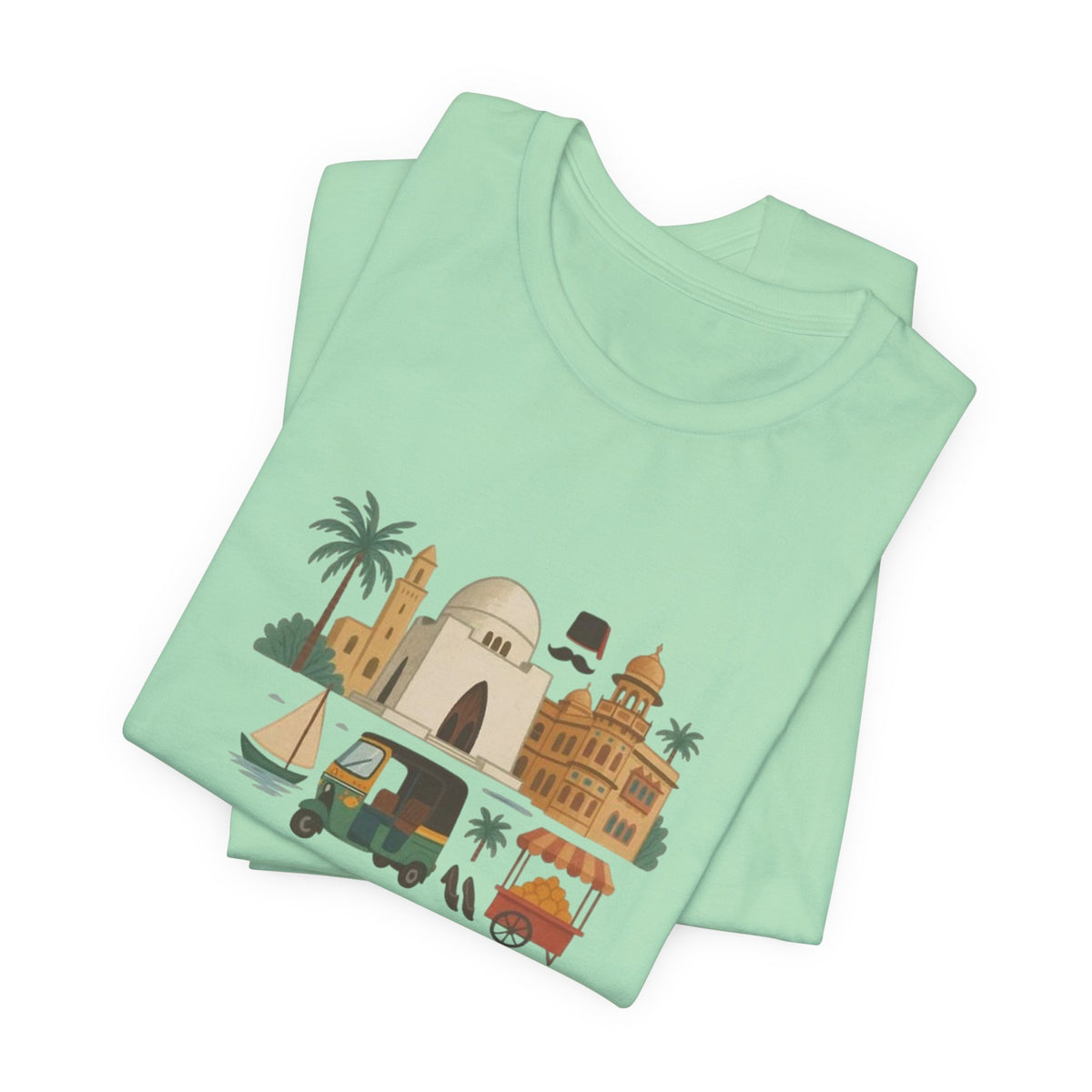 Pakistan Landmarks Unisex Graphic T-Shirt
