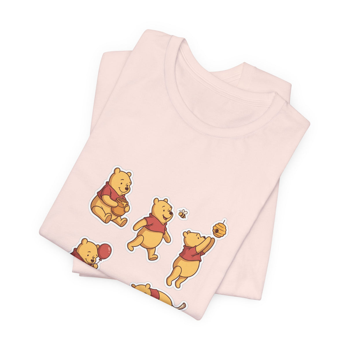 Playful Honey Bear Unisex Graphic T-Shirt