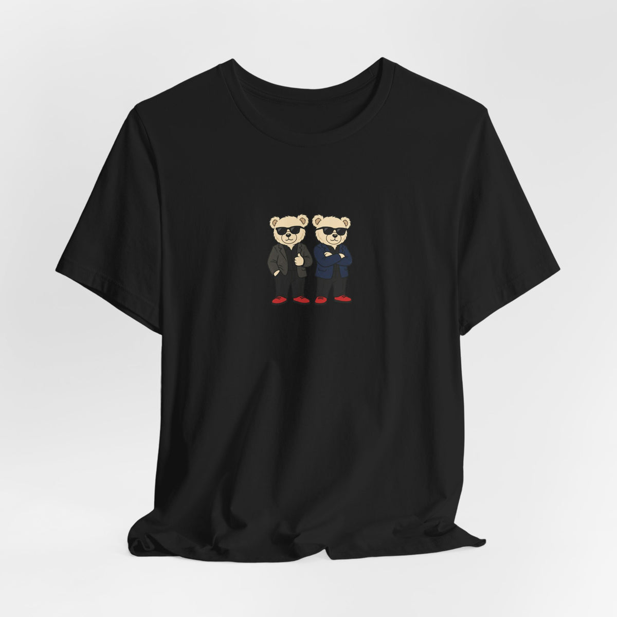 Sunglasses Bear Duo Unisex Graphic T-Shirt