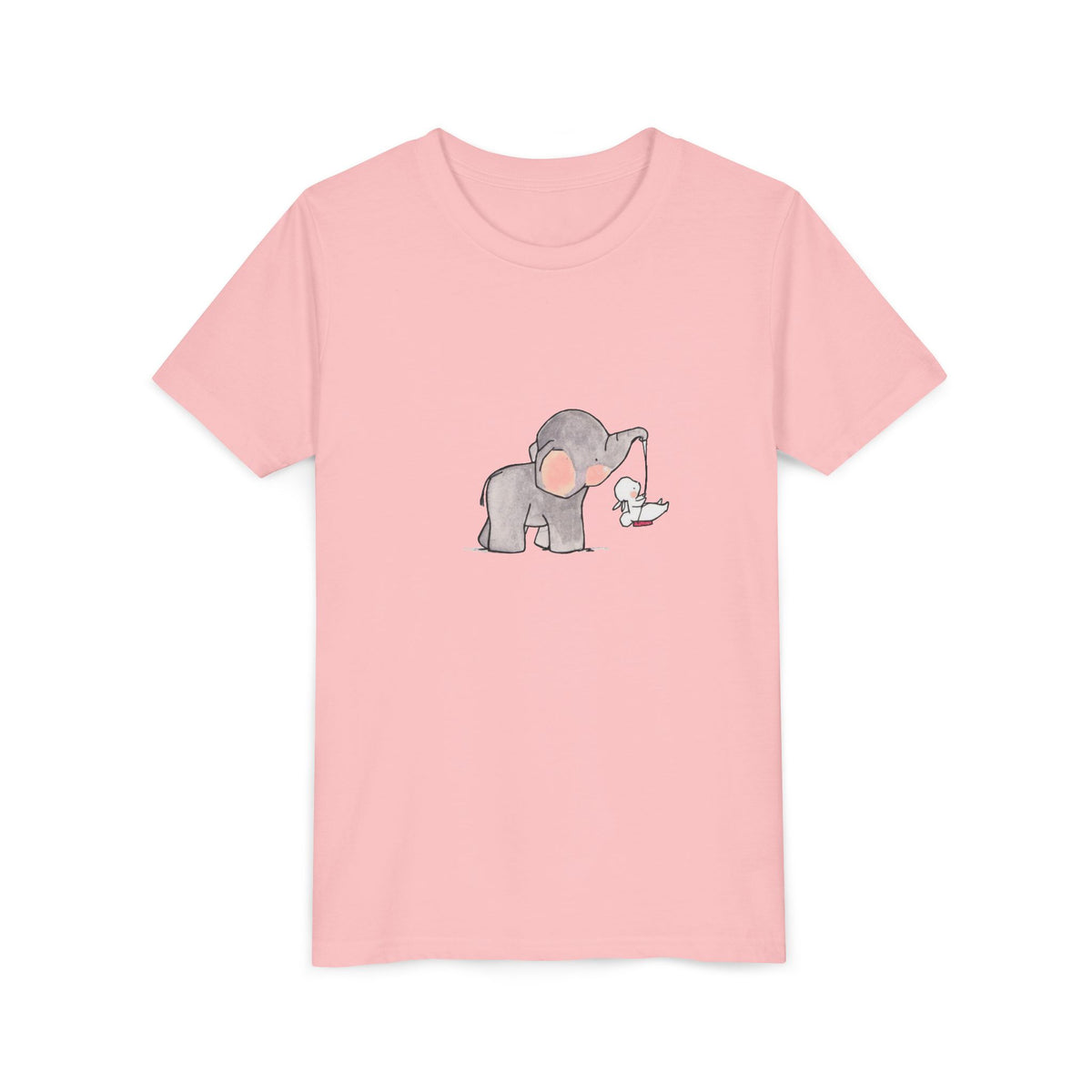 Elephant and Tiny Friend Kids' Graphic T-Shirt