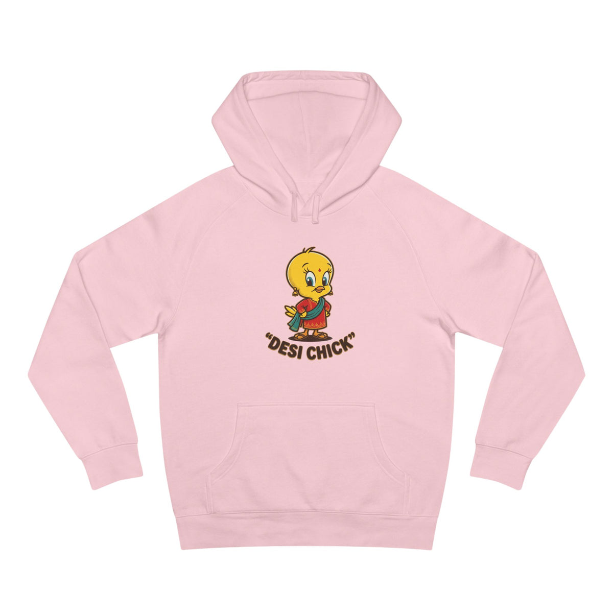 Desi Chick Cartoon Unisex Graphic Hoodie