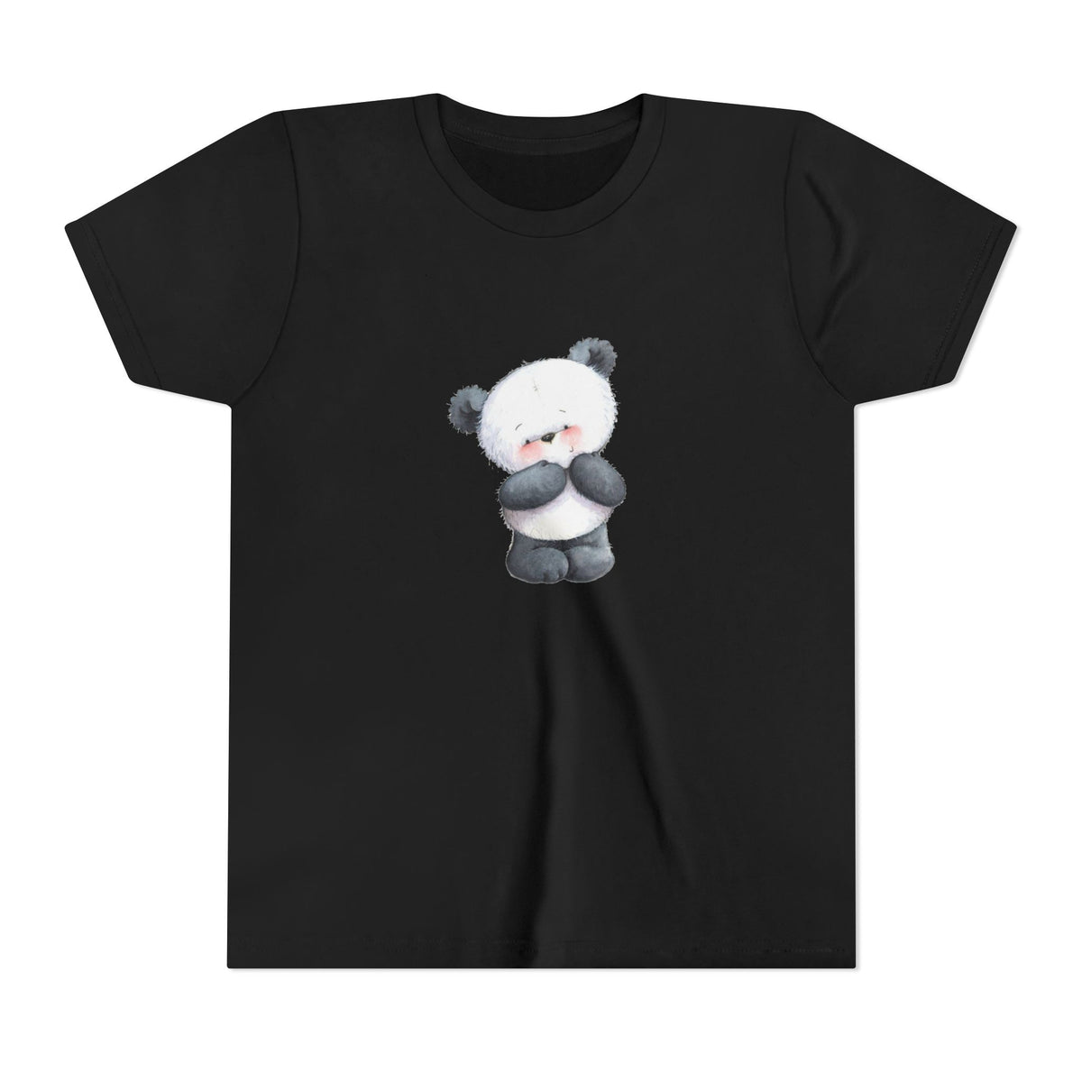 Shy Panda Kids' Graphic T-Shirt