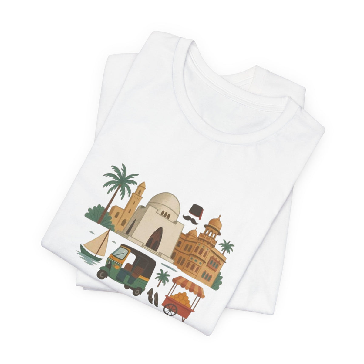 Pakistan Landmarks Unisex Graphic T-Shirt