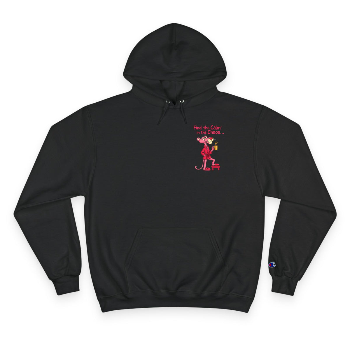 Calm in the Chaos Cat Unisex Graphic Hoodie