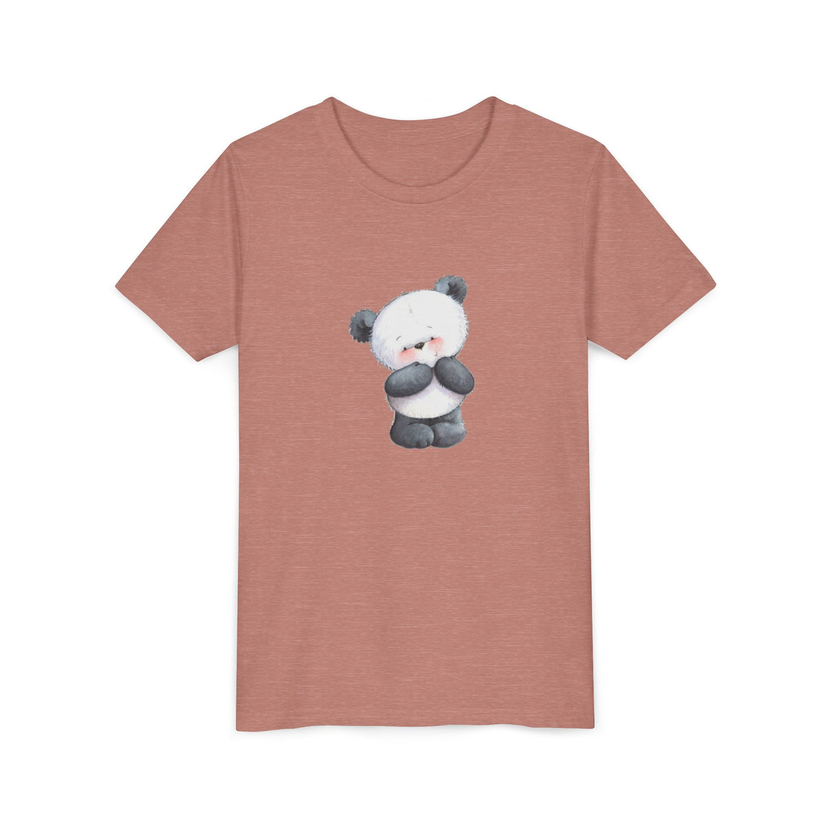 Shy Panda Kids' Graphic T-Shirt