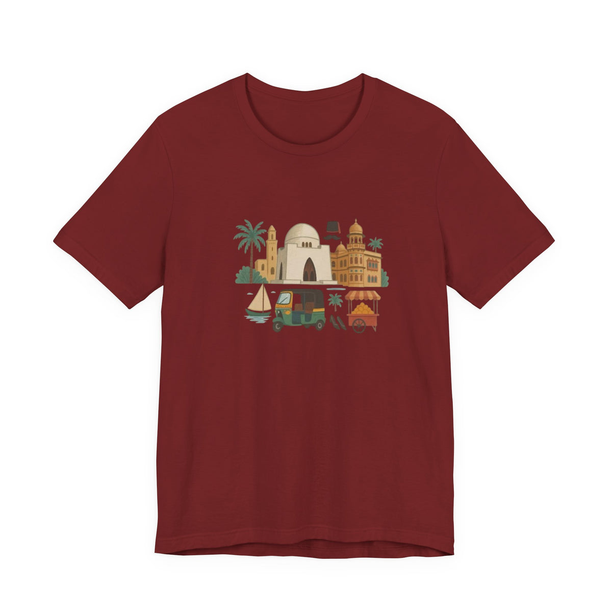 Pakistan Landmarks Unisex Graphic T-Shirt