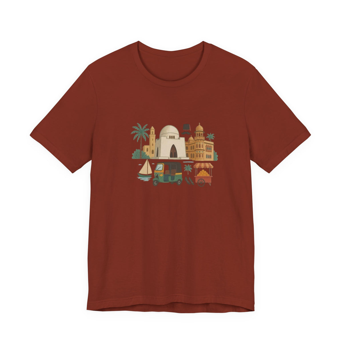 Pakistan Landmarks Unisex Graphic T-Shirt