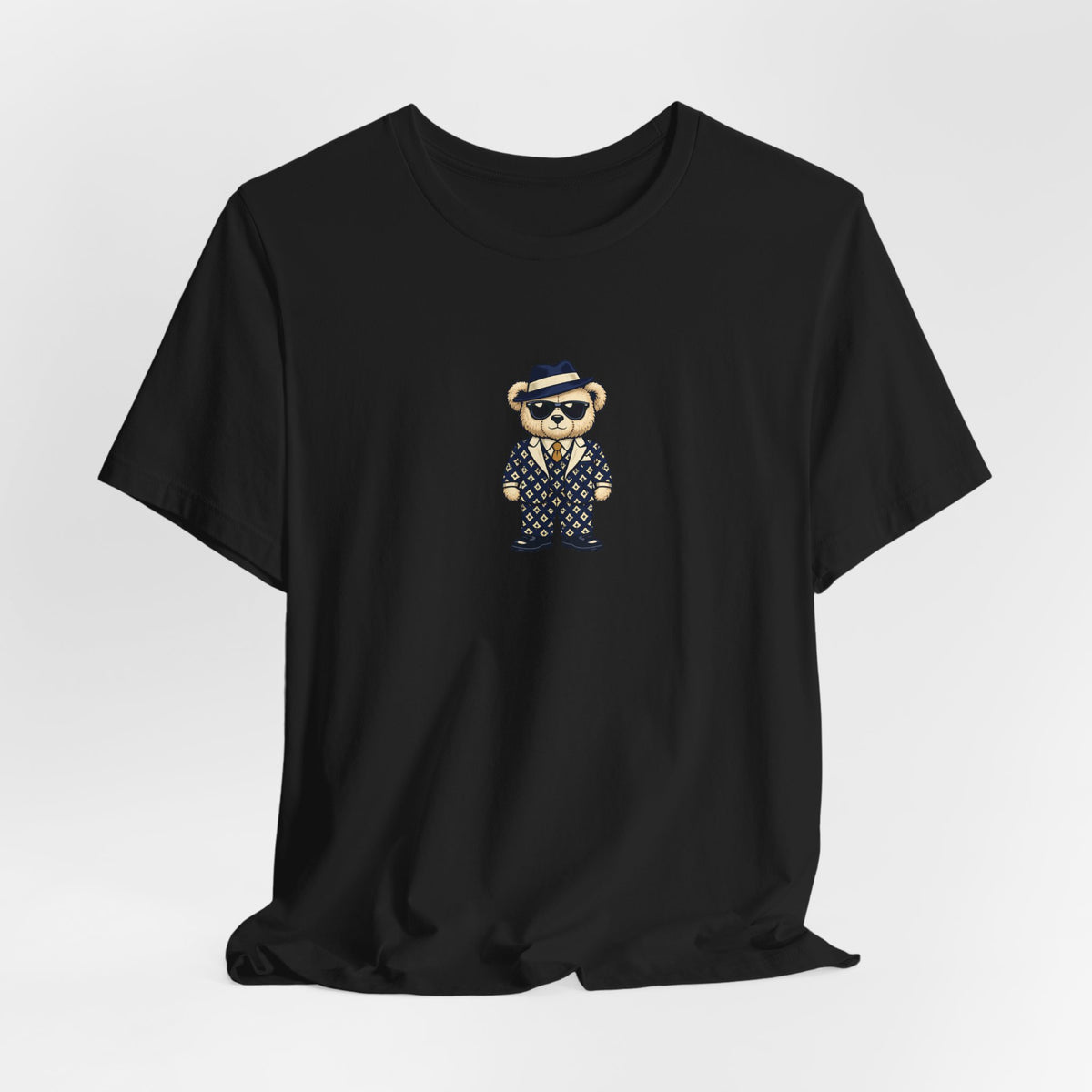 Suited Teddy Bear Unisex Graphic T-Shirt
