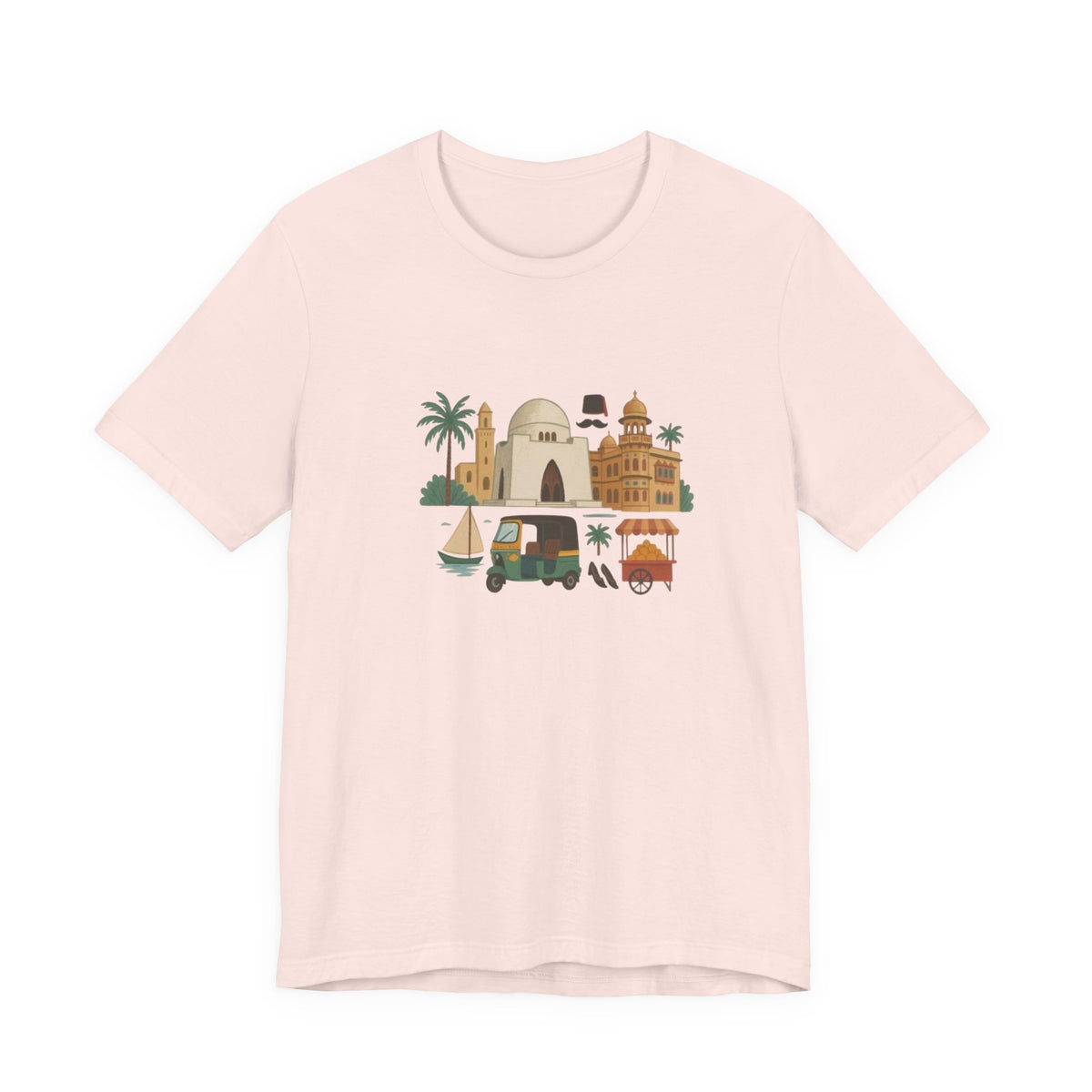 Pakistan Landmarks Unisex Graphic T-Shirt