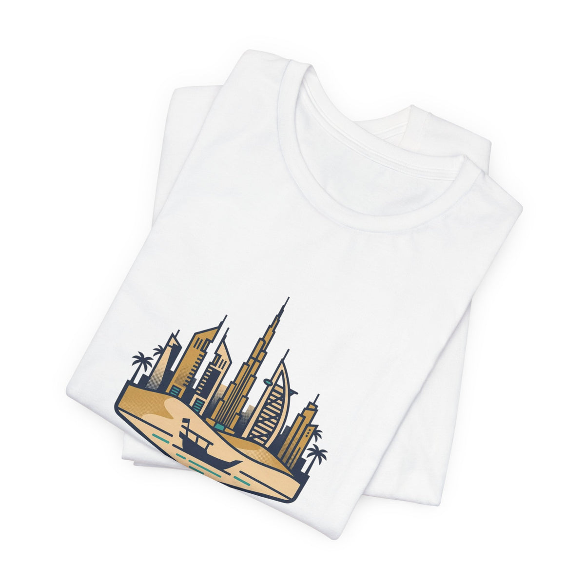 Dubai Skyline Unisex Graphic T-Shirt