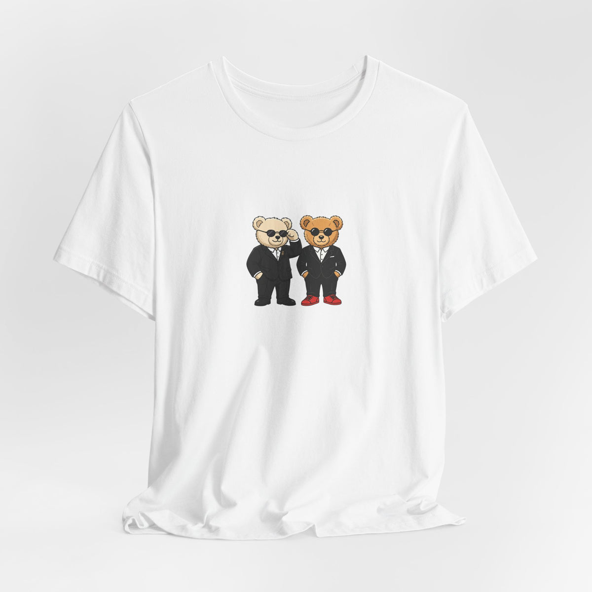 Smart Suit Bear Duo Unisex Graphic T-Shirt