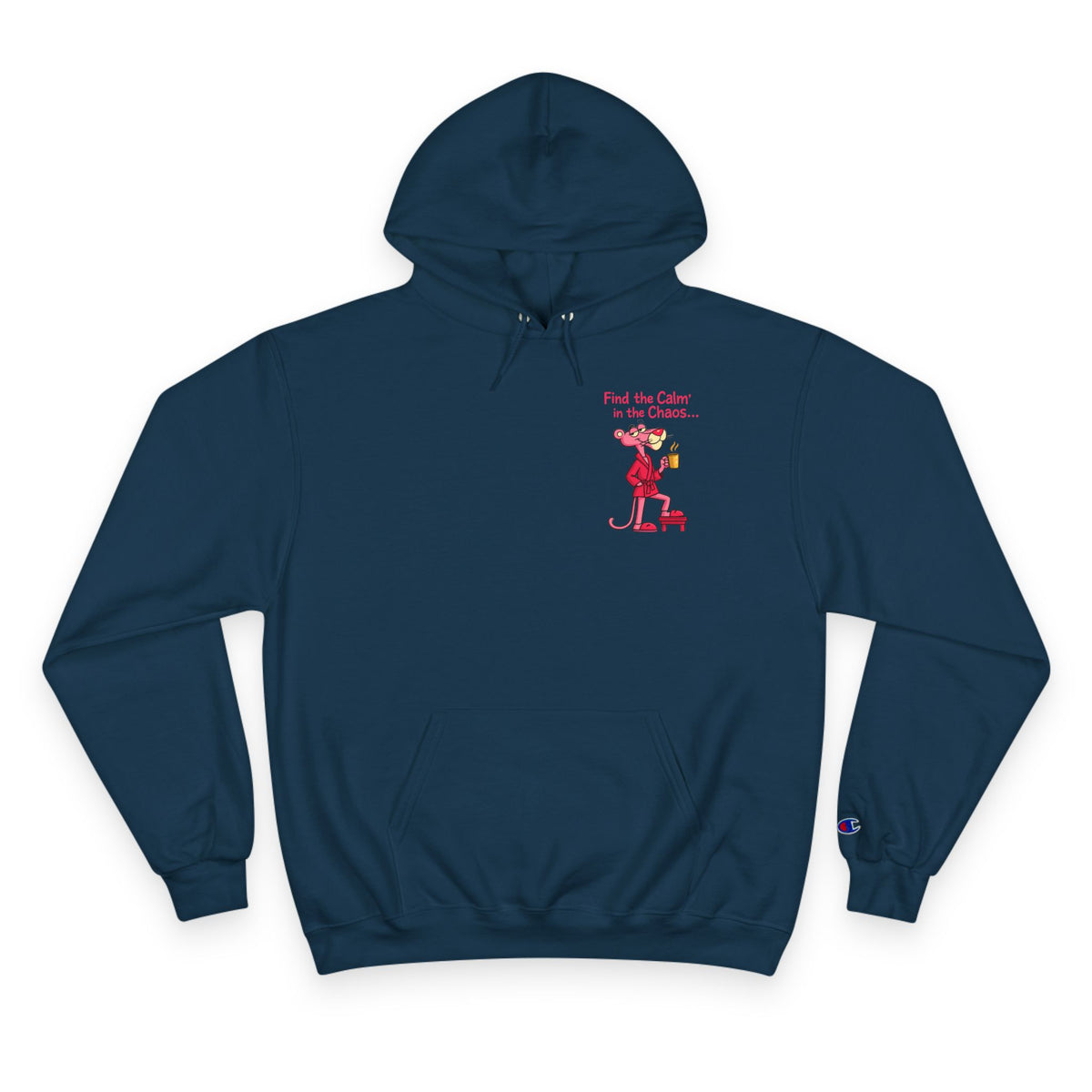 Calm in the Chaos Cat Unisex Graphic Hoodie
