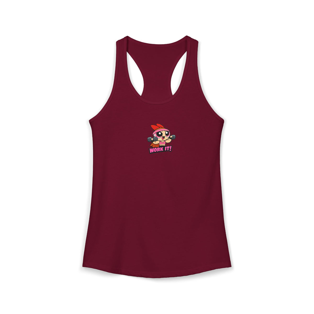 Work It! Women's Graphic Racerback Tank