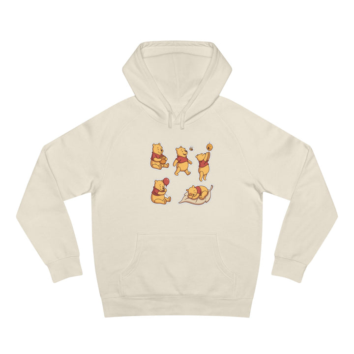 Playful Honey Bear Unisex Graphic Hoodie