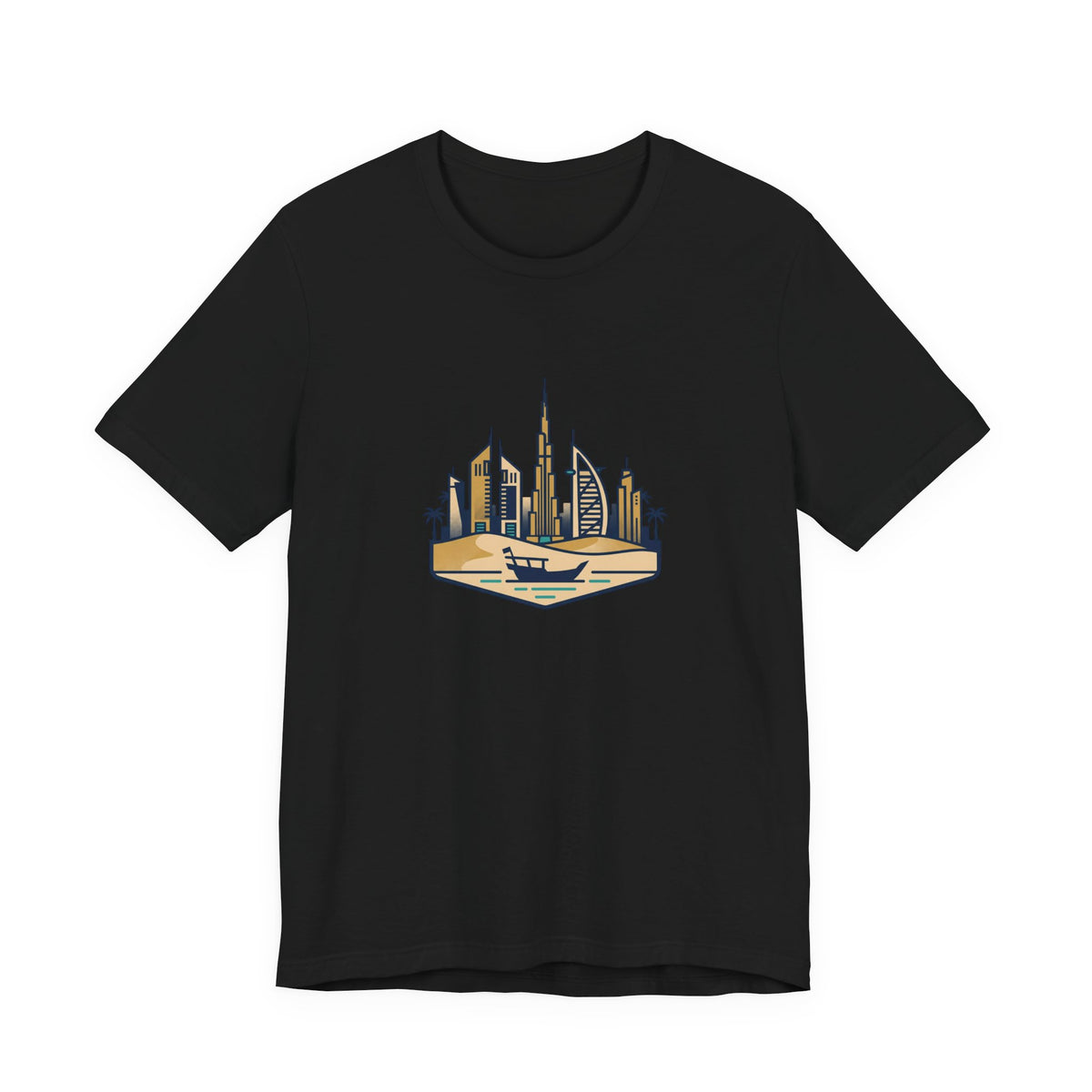 Dubai Skyline Unisex Graphic T-Shirt