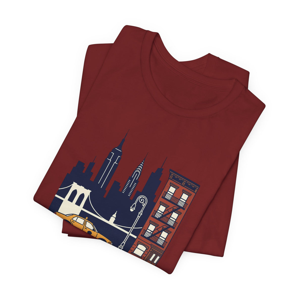 New York Skyline Unisex Graphic T-Shirt