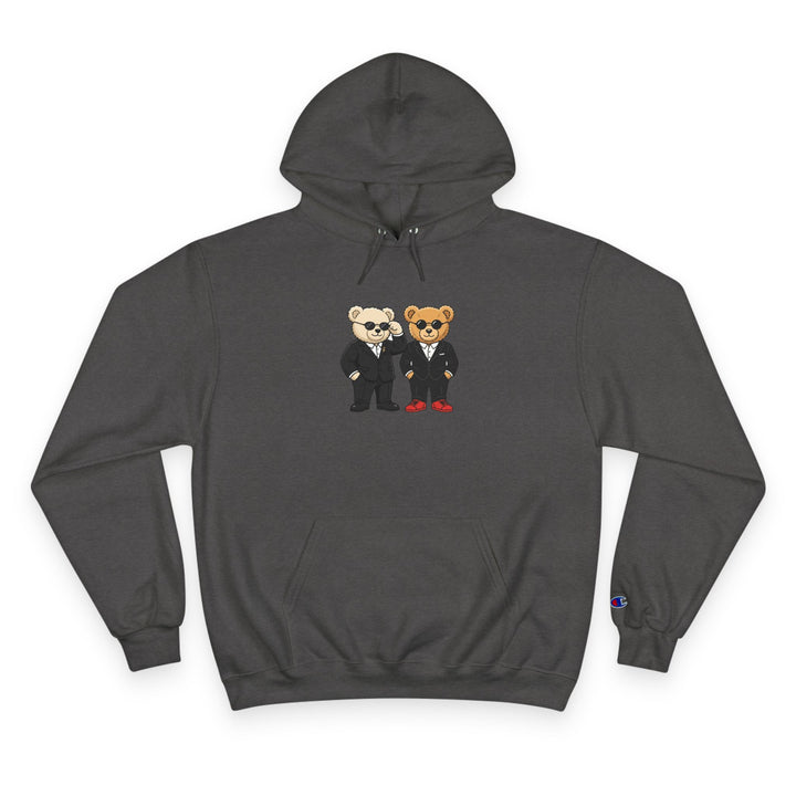 Smart Suit Bear Duo Unisex Graphic Hoodie