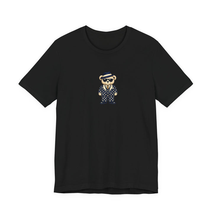 Suited Teddy Bear Unisex Graphic T-Shirt