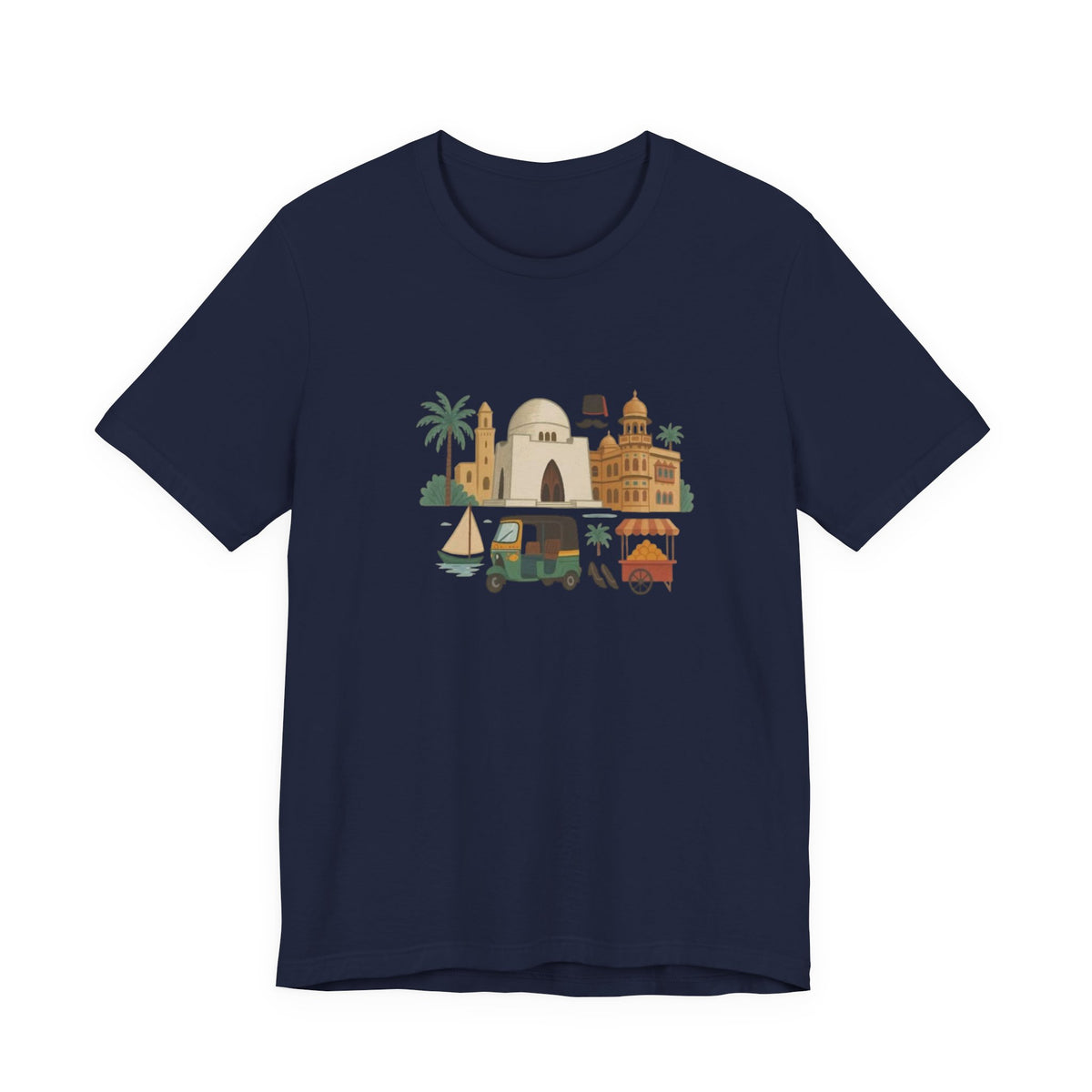 Pakistan Landmarks Unisex Graphic T-Shirt