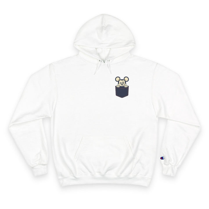 Pocket Bear Print Unisex Graphic Hoodie