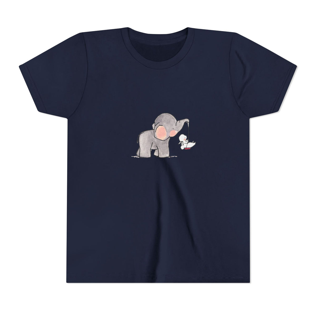 Elephant and Tiny Friend Kids' Graphic T-Shirt