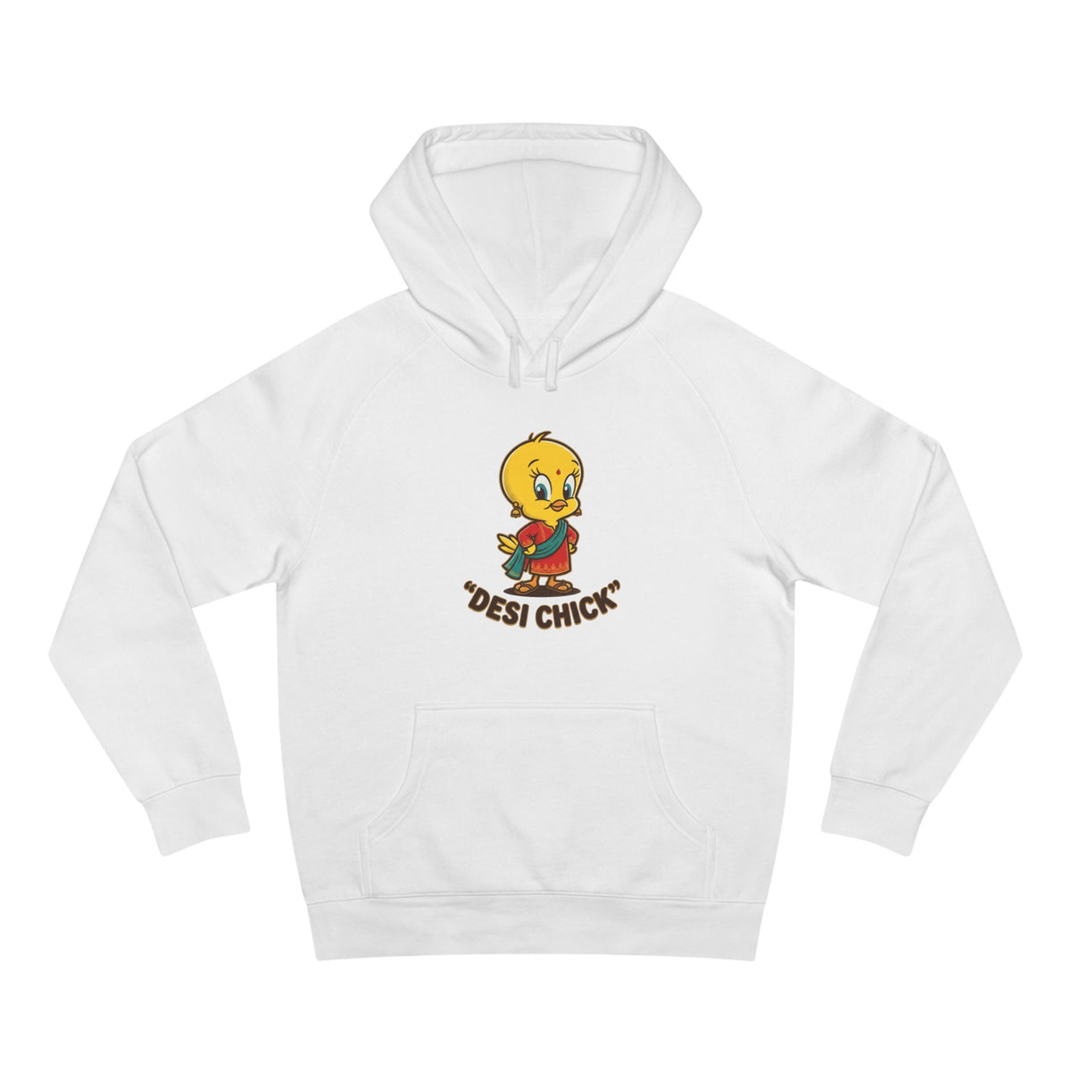 Desi Chick Cartoon Unisex Graphic Hoodie