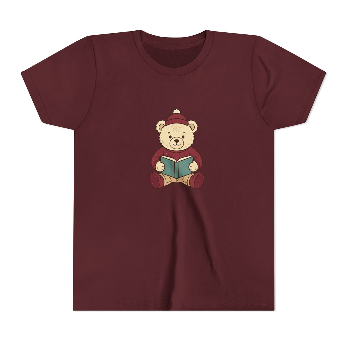 Reading Teddy Bear Kids' Graphic T-Shirt