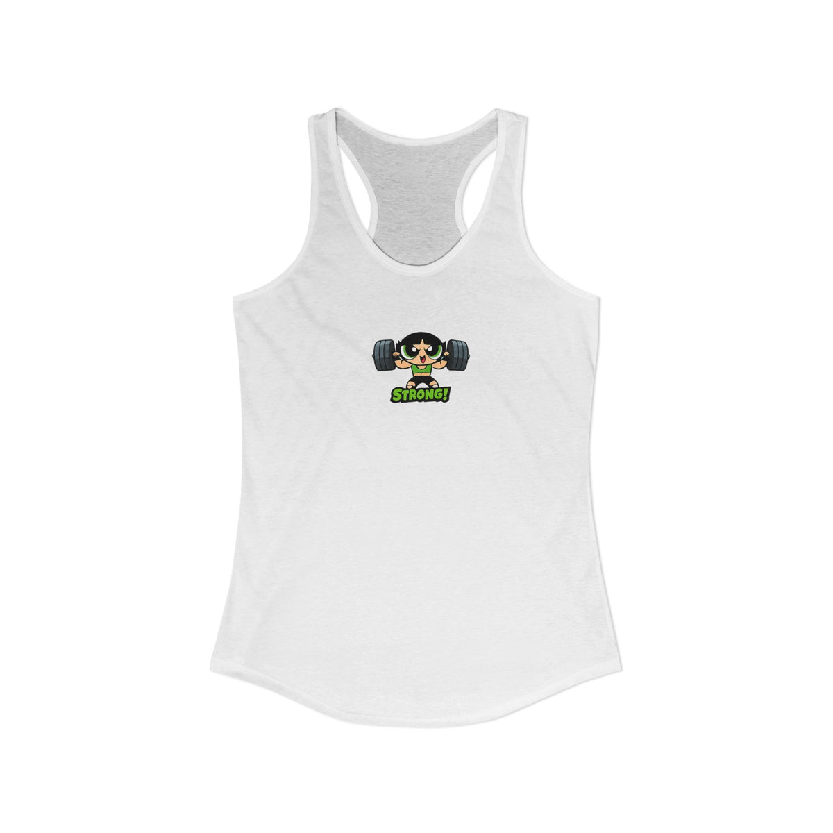 Strong Mode Women's Graphic Racerback Tank