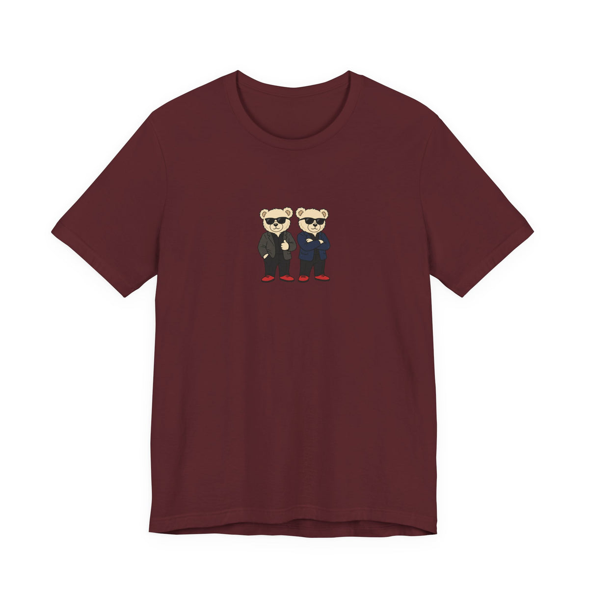 Sunglasses Bear Duo Unisex Graphic T-Shirt