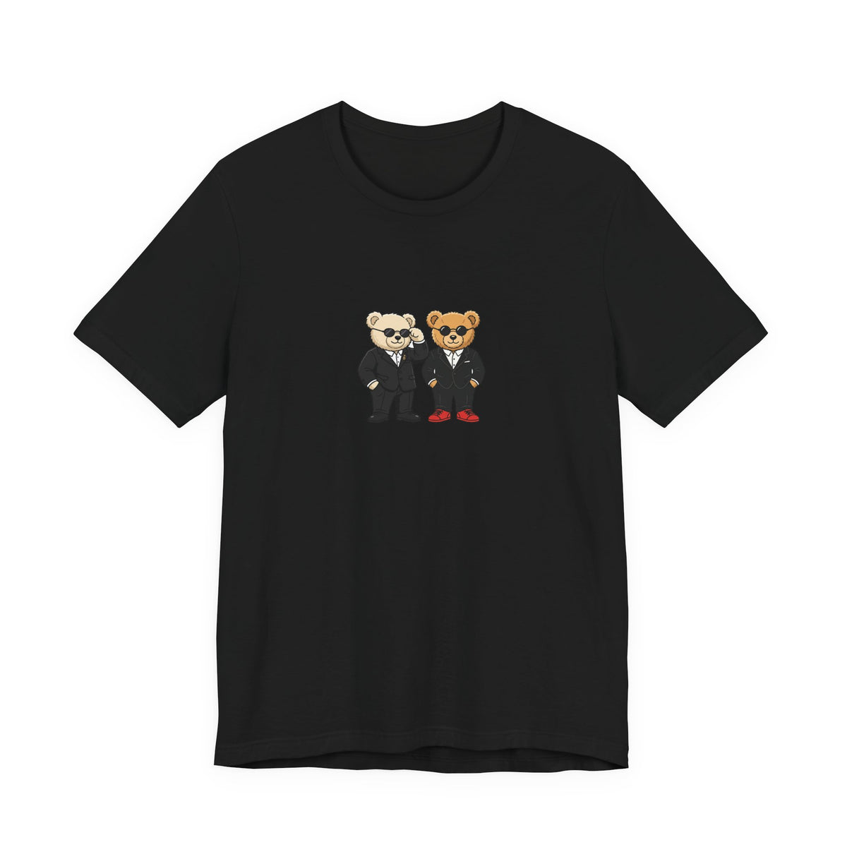 Smart Suit Bear Duo Unisex Graphic T-Shirt